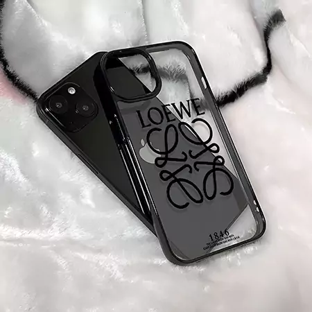 新作 loewe風 iphone16 16proクリアケース 安い男女兼用耐衝撃 軽い かわいい loeweスマホケースブランドオシャレSC24061922