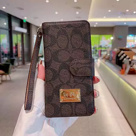 コーチ iphone16ケース 手帳型 iphone ケース 手帳 型 ブランド レディース iphone16promax/16plus ケース コーチ スマホ ポーチ 財布 一体型 かわいい アイホン ケース