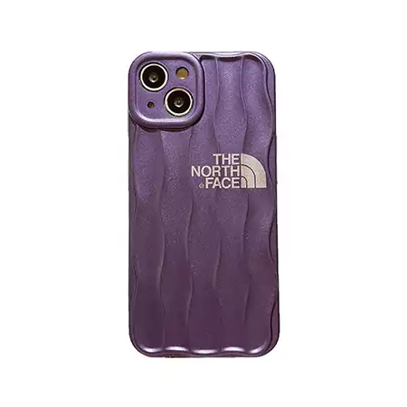 ザ・ノース・フェイス スマホケース アイフォーン16pro シリコン リップル ブランド iphone16携帯ケース スーツケース型 電気メッキ
