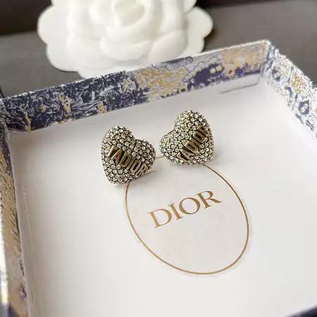 diorイヤースタッド 字母 送料無料