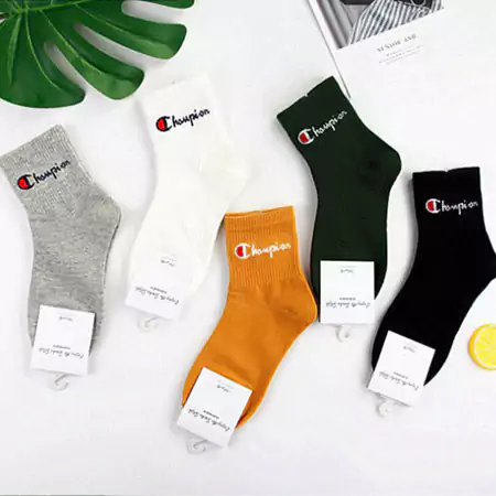 Champion cotton sock