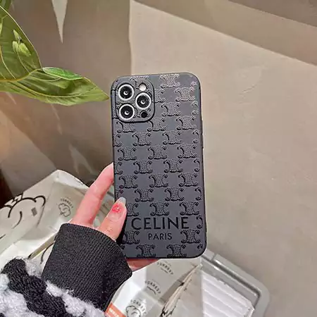 セリーヌスマホケースブランド セリーヌiphone16/16proケース 黒 激安 人気SC22031435