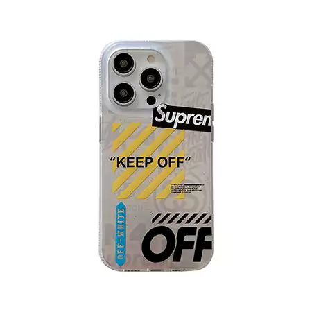 新作の シュプリーム オフホワイト iphone16 pro/16pro max半透明 ケース 綺麗SC22110919