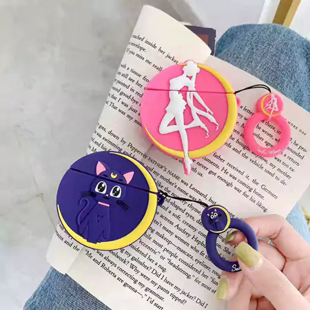 Airpods ケース 美少女 ルナ 可愛い