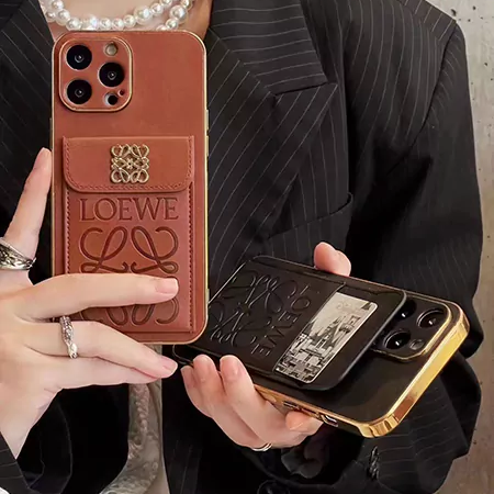 LOEWE ロエベ iPhone16proケース 高級感  ロエベ Loewe iphoneスマホケースブランドSC24052226