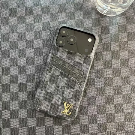 ルイビトンiphone17ケース 背面 カード 入れ