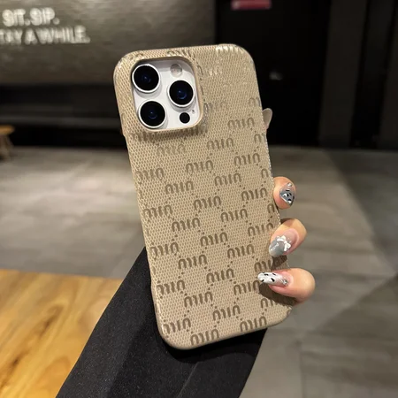 ミュウミュウiphone17スリムケース