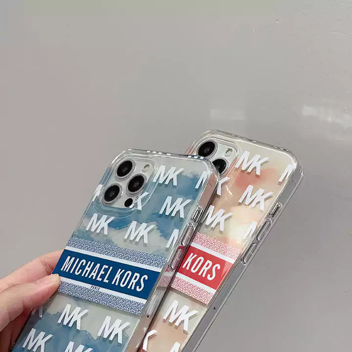 マイケルコース iPhone16/16ProMaxケース グラデーションシグネチャー柄 マイケル･コース ロゴプリントロゴプリント MICHAEL KORSマイケルコーススマホケース個性的 オシャレ 2色SC22083141