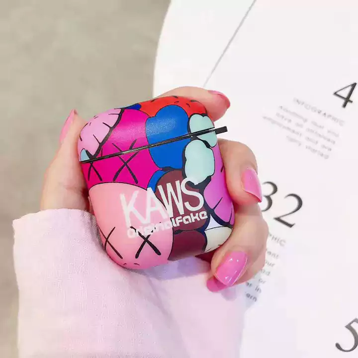 エアーポッズ ケース カラフル kaws