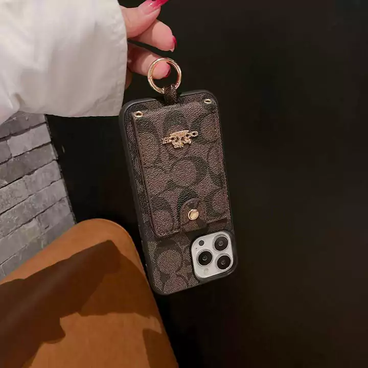 カード収納 iphone16 coachケース