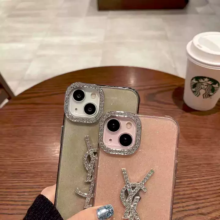 イヴサンローラン 半 透明  iphone16/16proケース 流行り 可愛い おしゃれ イヴサンローラン YSL スマホケースSC24081409