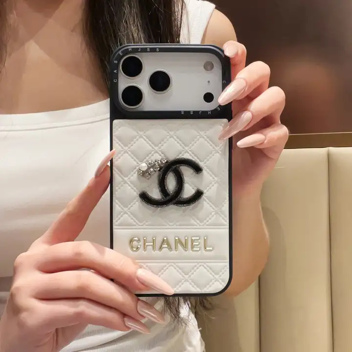 金箔押し CCロゴ ケース
